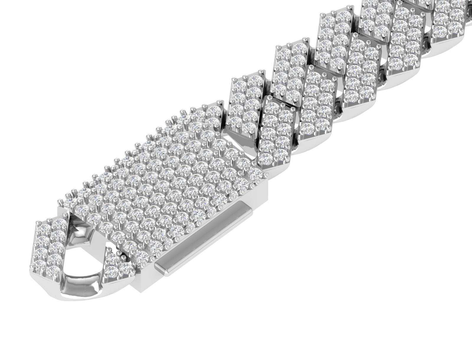Luxury Iced Cuban Link Bracelet – Statement Elegance for Every Occasion