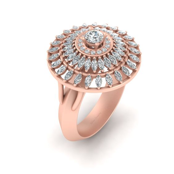 Celeste Radiance Ring – Statement Elegance in Every Sparkle