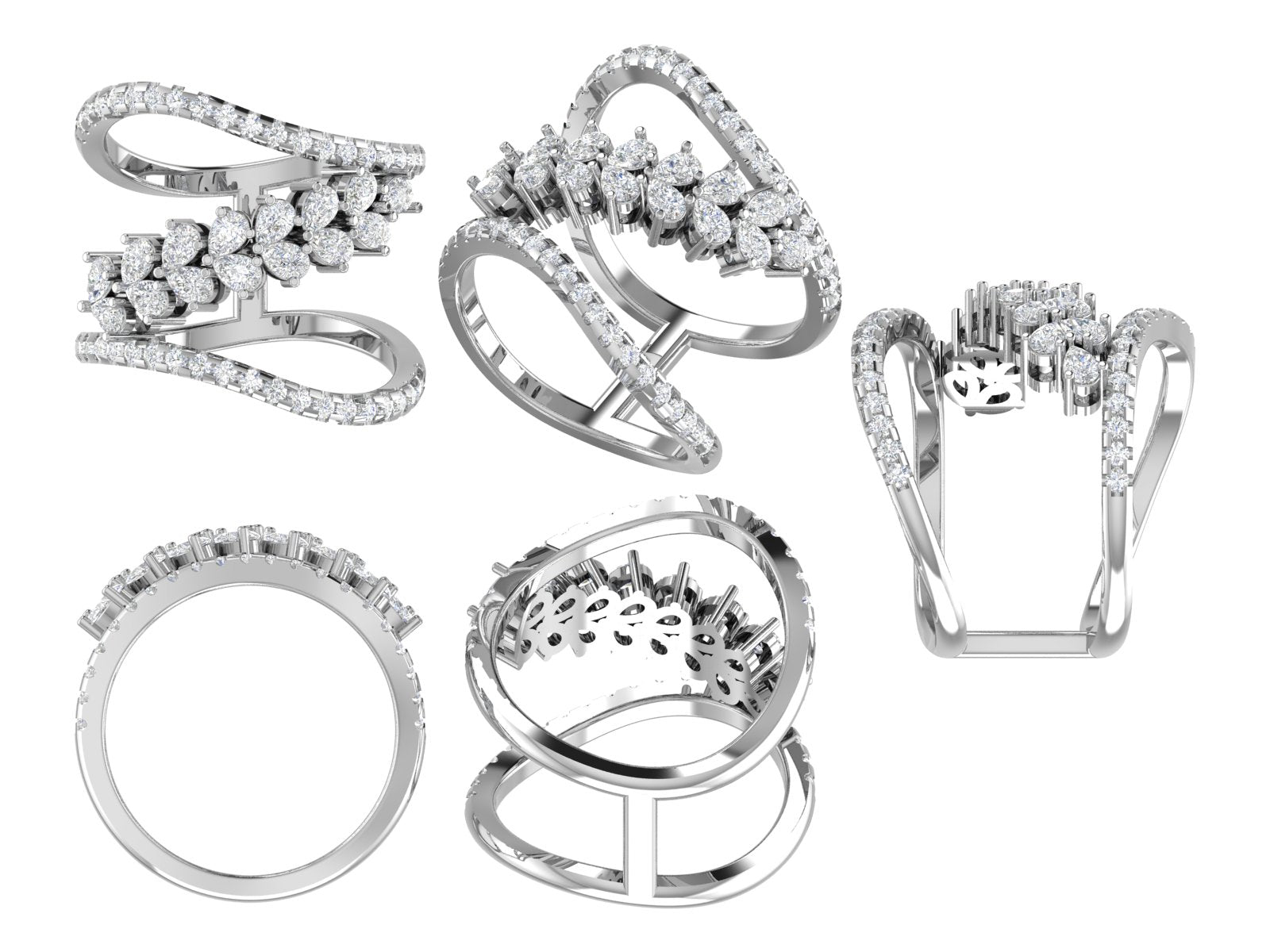Infinity Bloom Ring – Grace in Every Curve