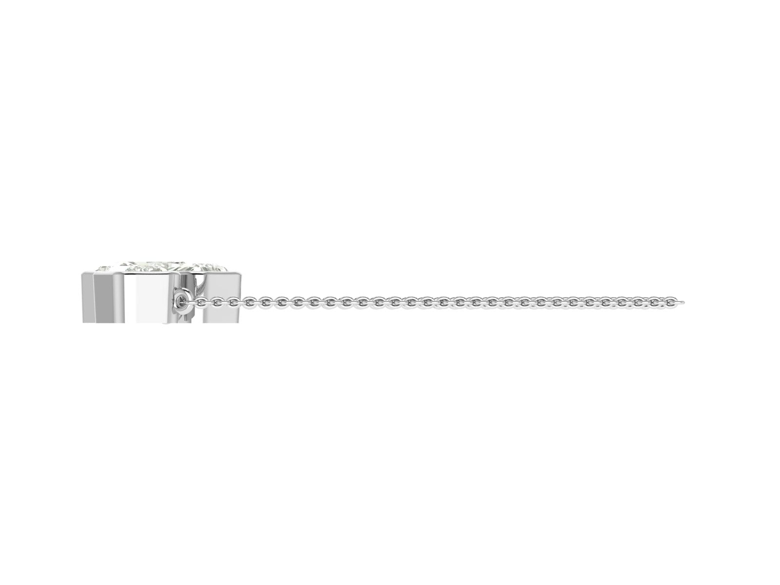 Radiant Trio Diamond Pendant – Elegant Balance in Motion