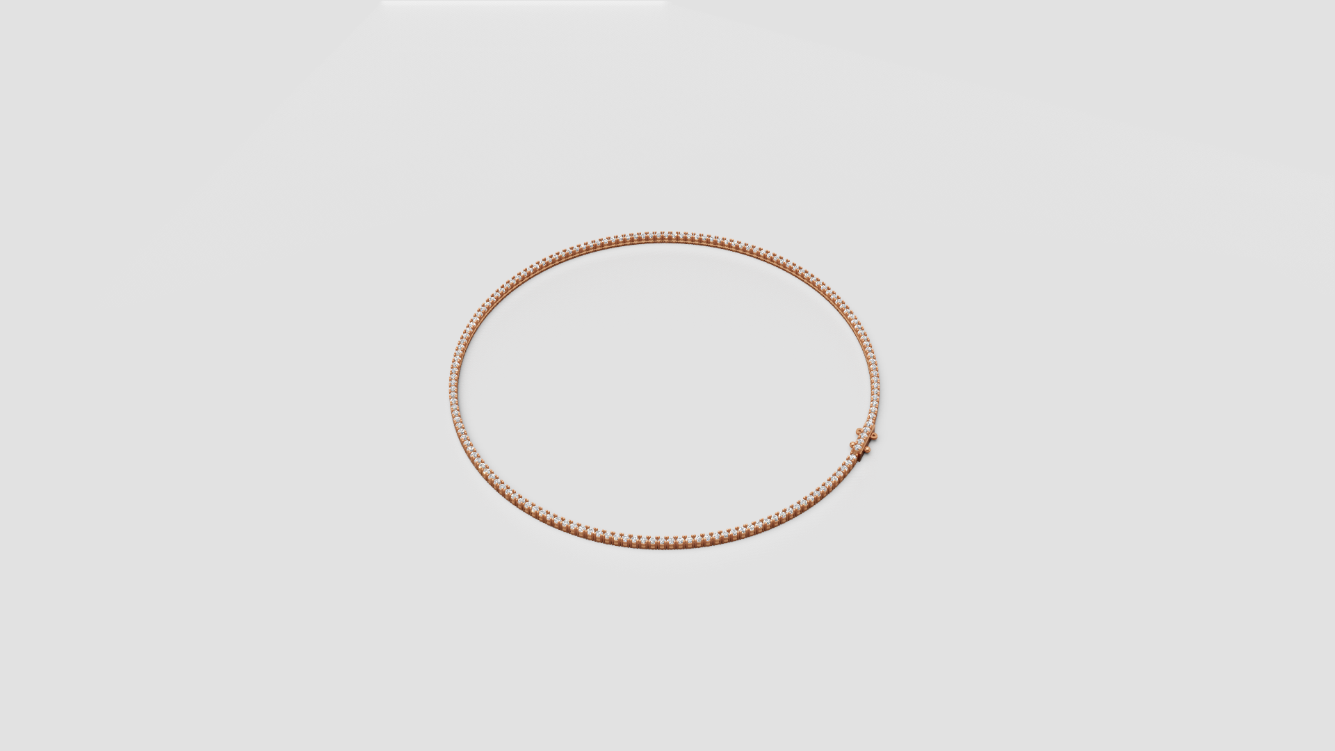 Radiant Grace – Diamond Tennis Necklace | DS IMPEX Exclusive