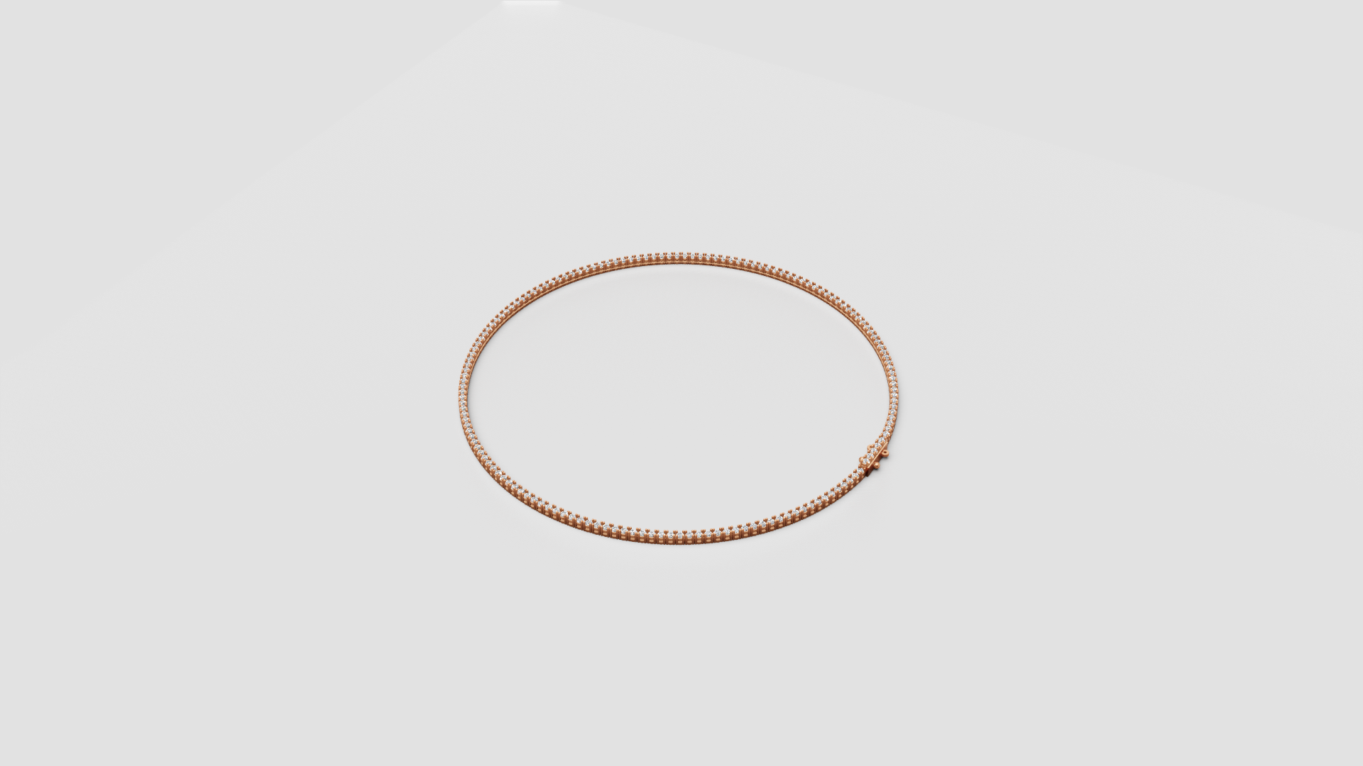 Radiant Grace – Diamond Tennis Necklace | DS IMPEX Exclusive