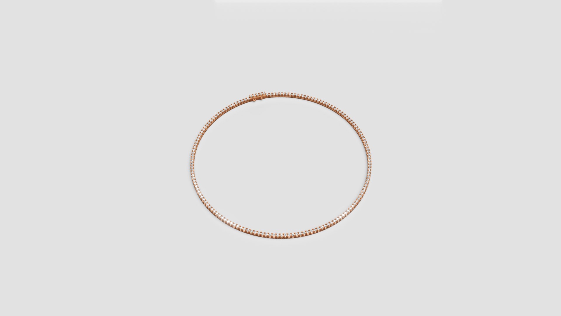 Radiant Grace – Diamond Tennis Necklace | DS IMPEX Exclusive