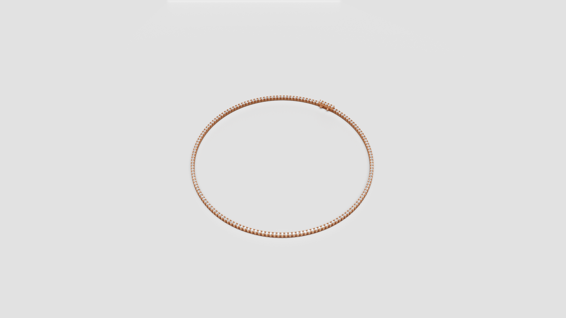 Radiant Grace – Diamond Tennis Necklace | DS IMPEX Exclusive