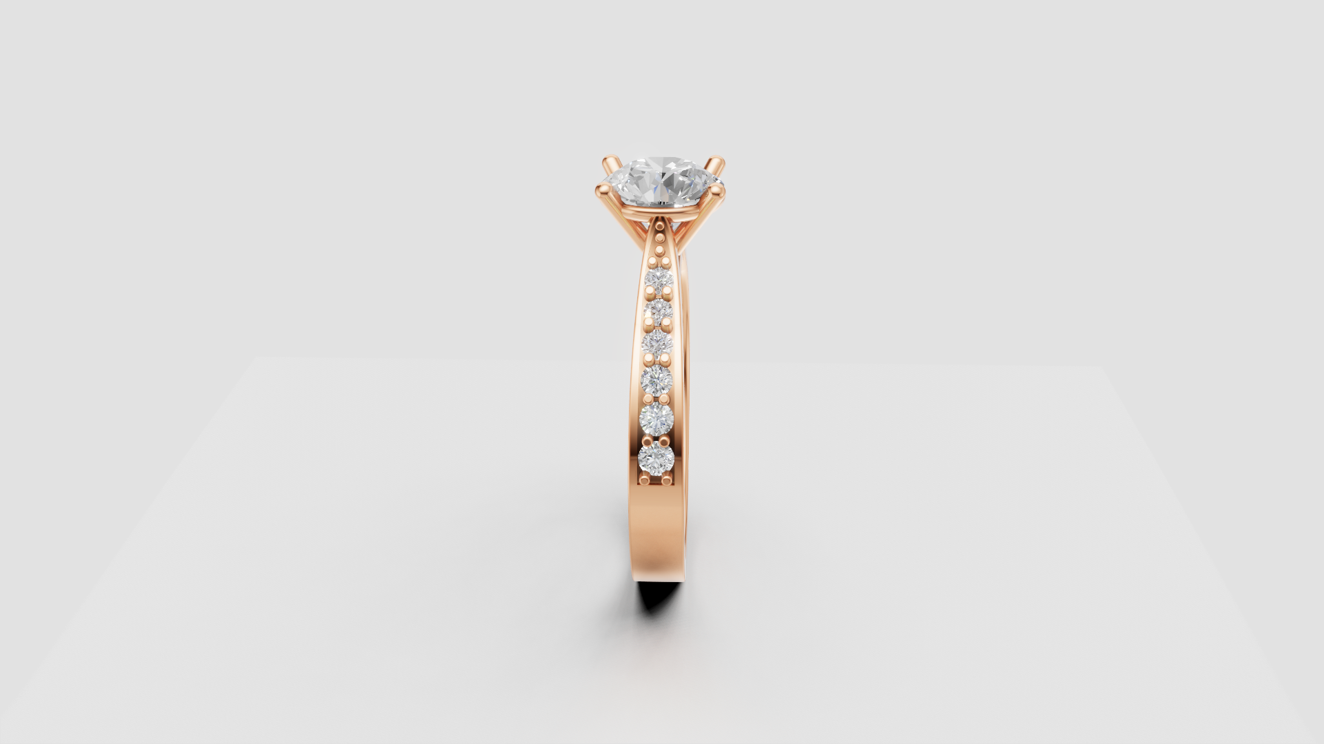 💍 Solitaire Brilliance – Diamond Engagement Ring | DS IMPEX Exclusive
