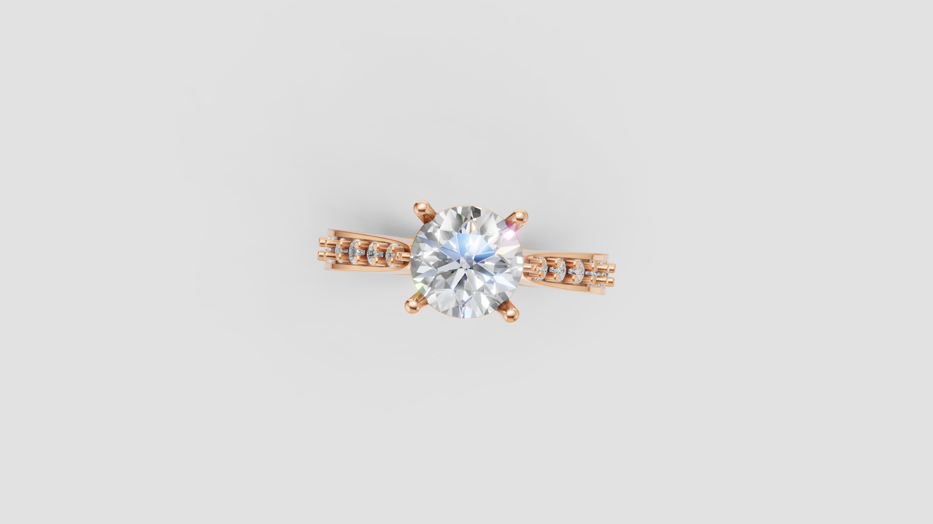 💍 Solitaire Brilliance – Diamond Engagement Ring | DS IMPEX Exclusive