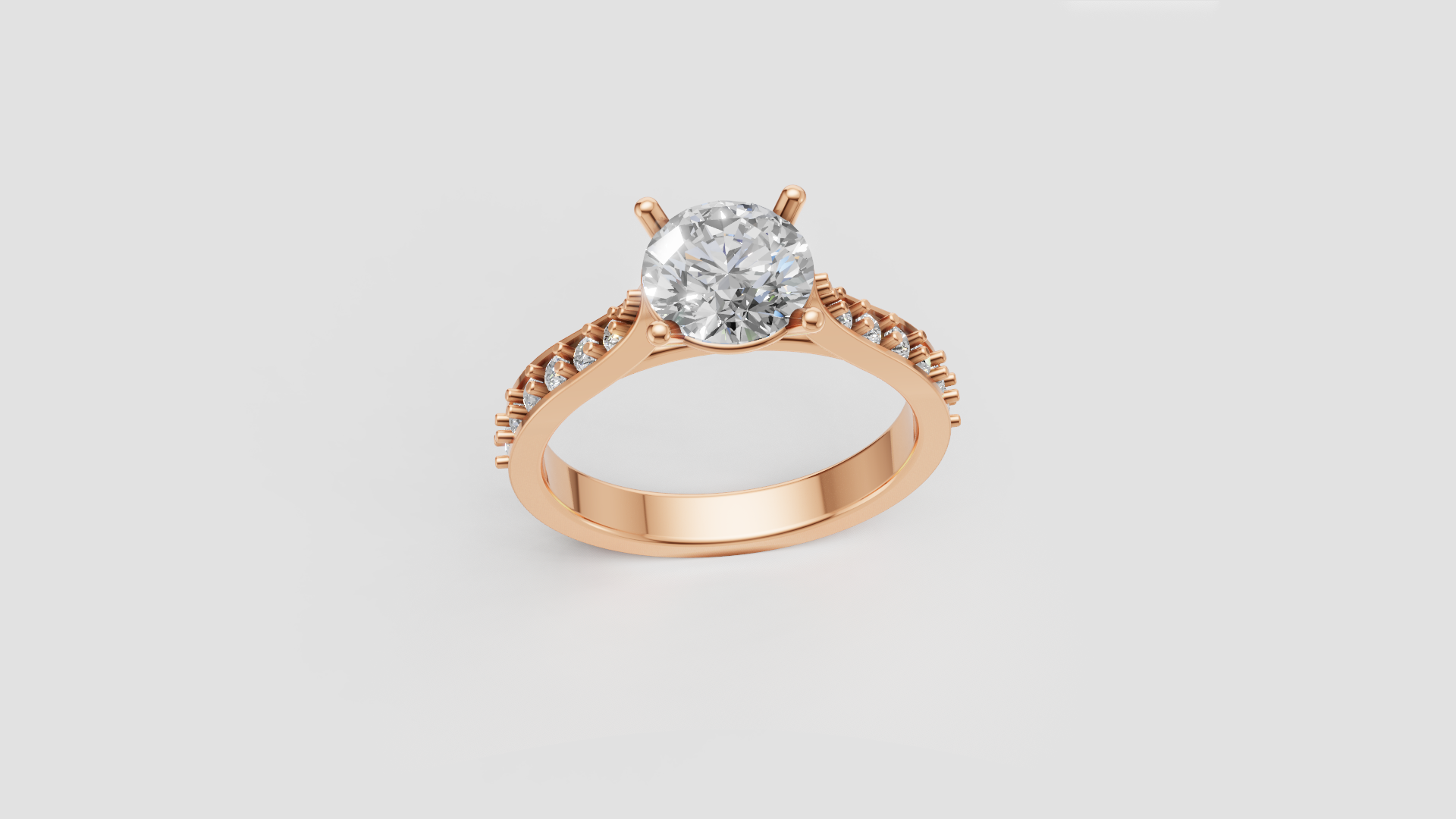 💍 Solitaire Brilliance – Diamond Engagement Ring | DS IMPEX Exclusive