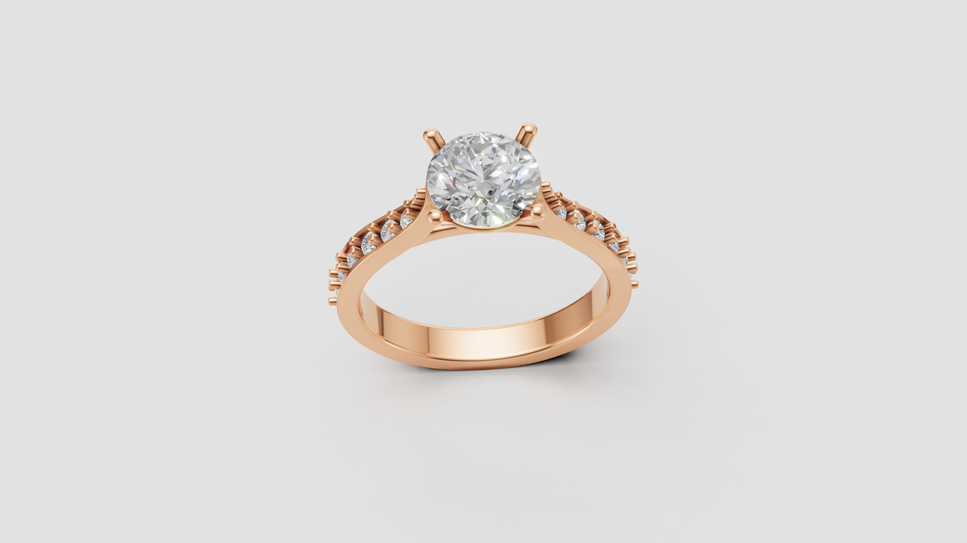 💍 Solitaire Brilliance – Diamond Engagement Ring | DS IMPEX Exclusive