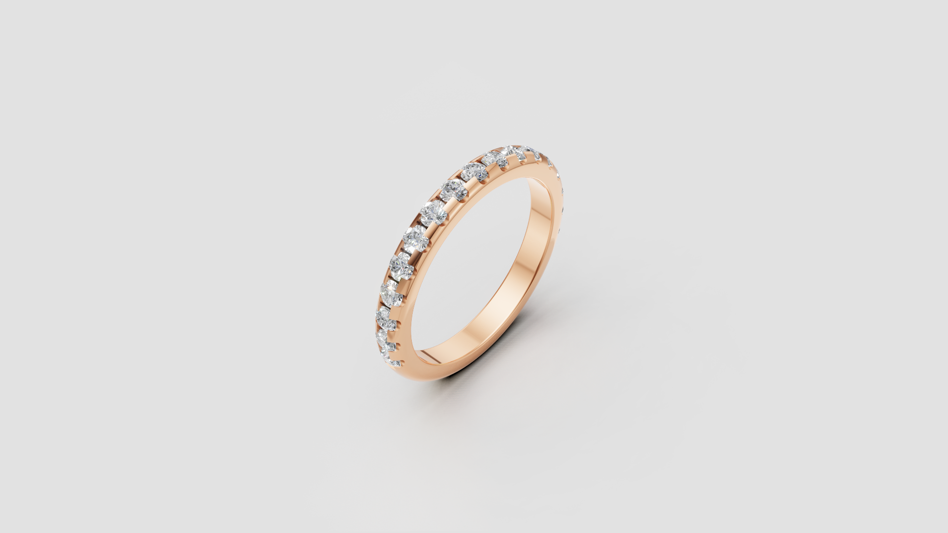 💎 Eternal Spark – Diamond Eternity Band | DS IMPEX Signature