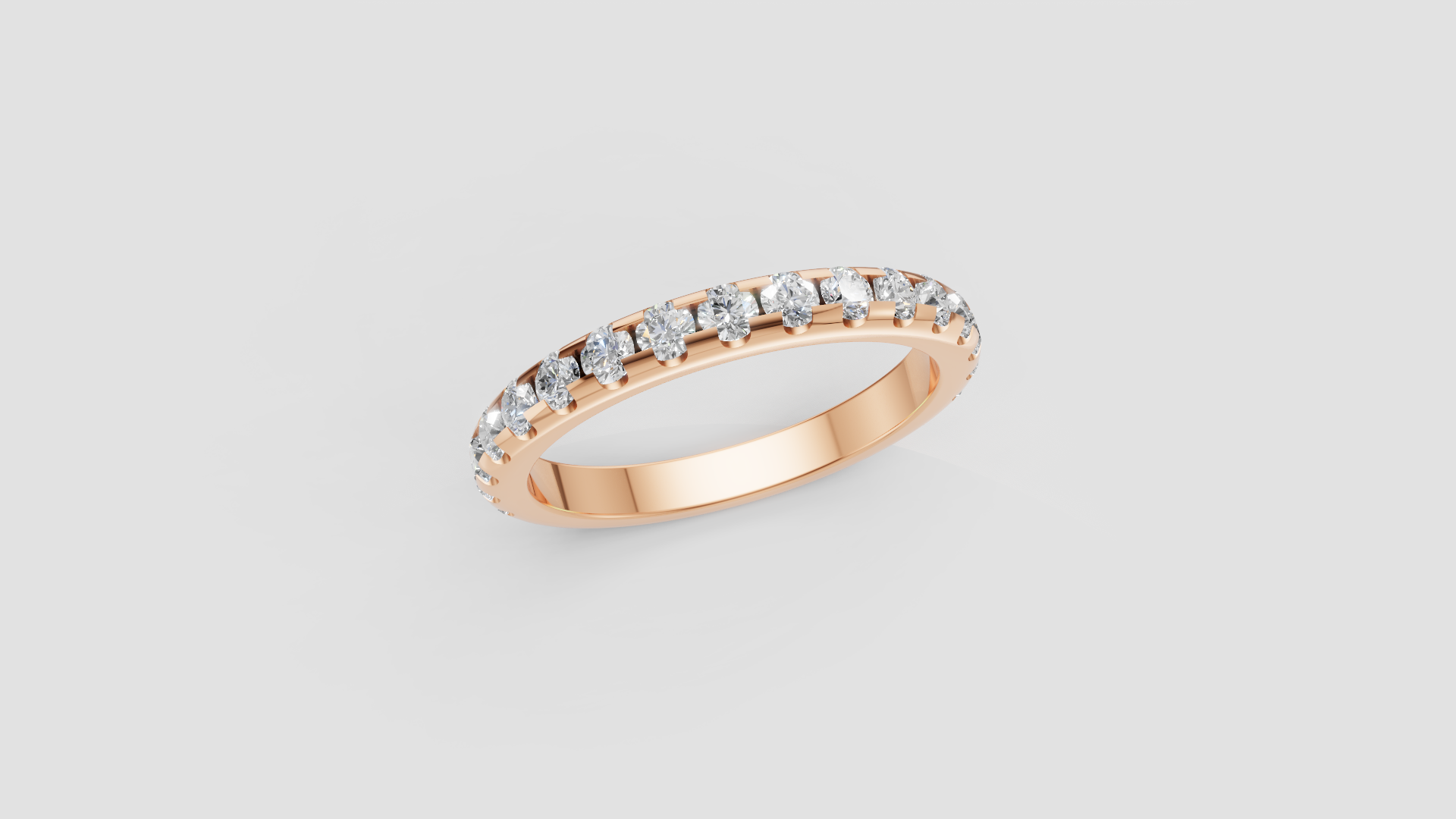 💎 Eternal Spark – Diamond Eternity Band | DS IMPEX Signature