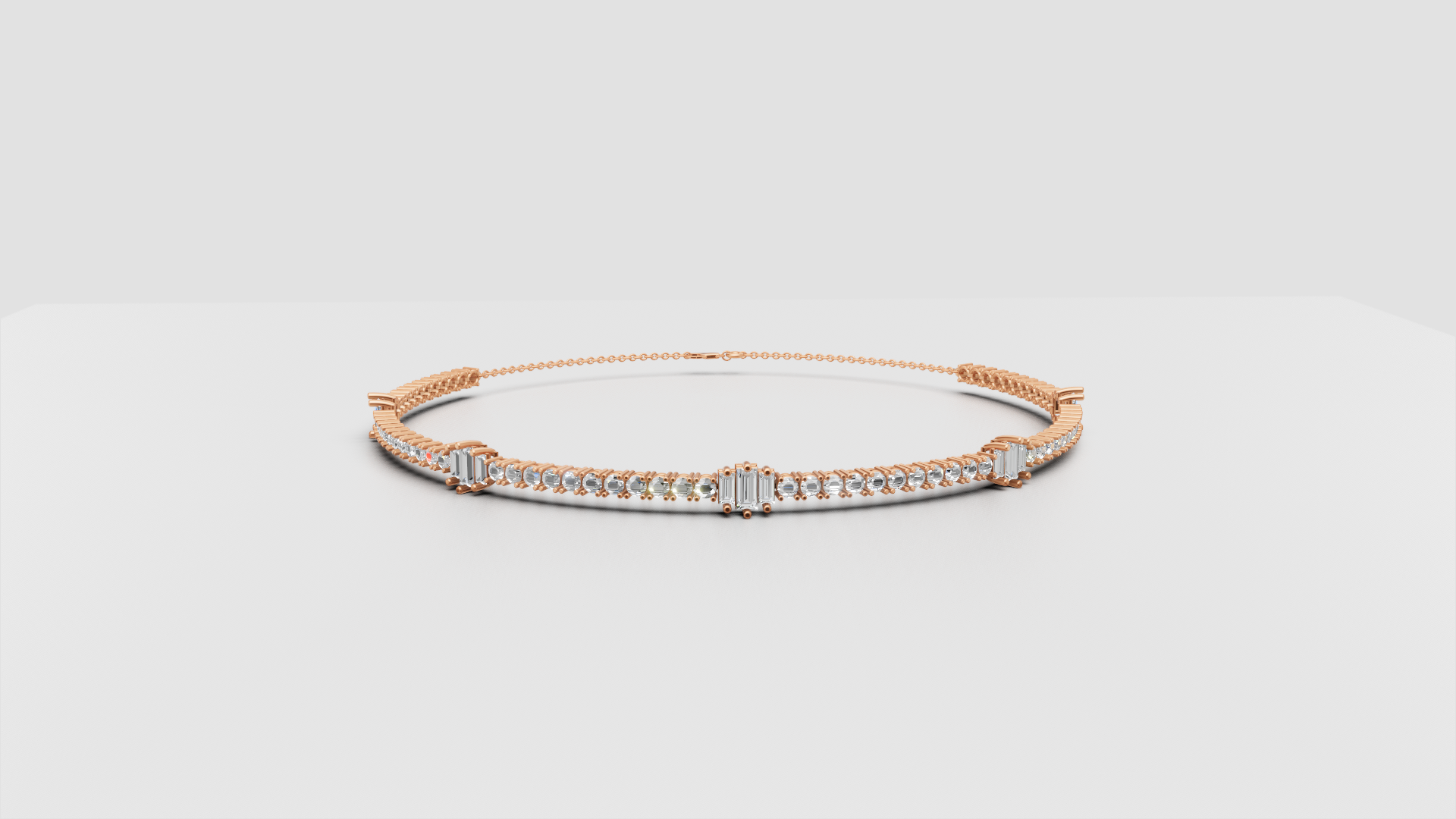Eternal Grace – Diamond Necklace | 14K Gold | DS IMPEX Exclusive