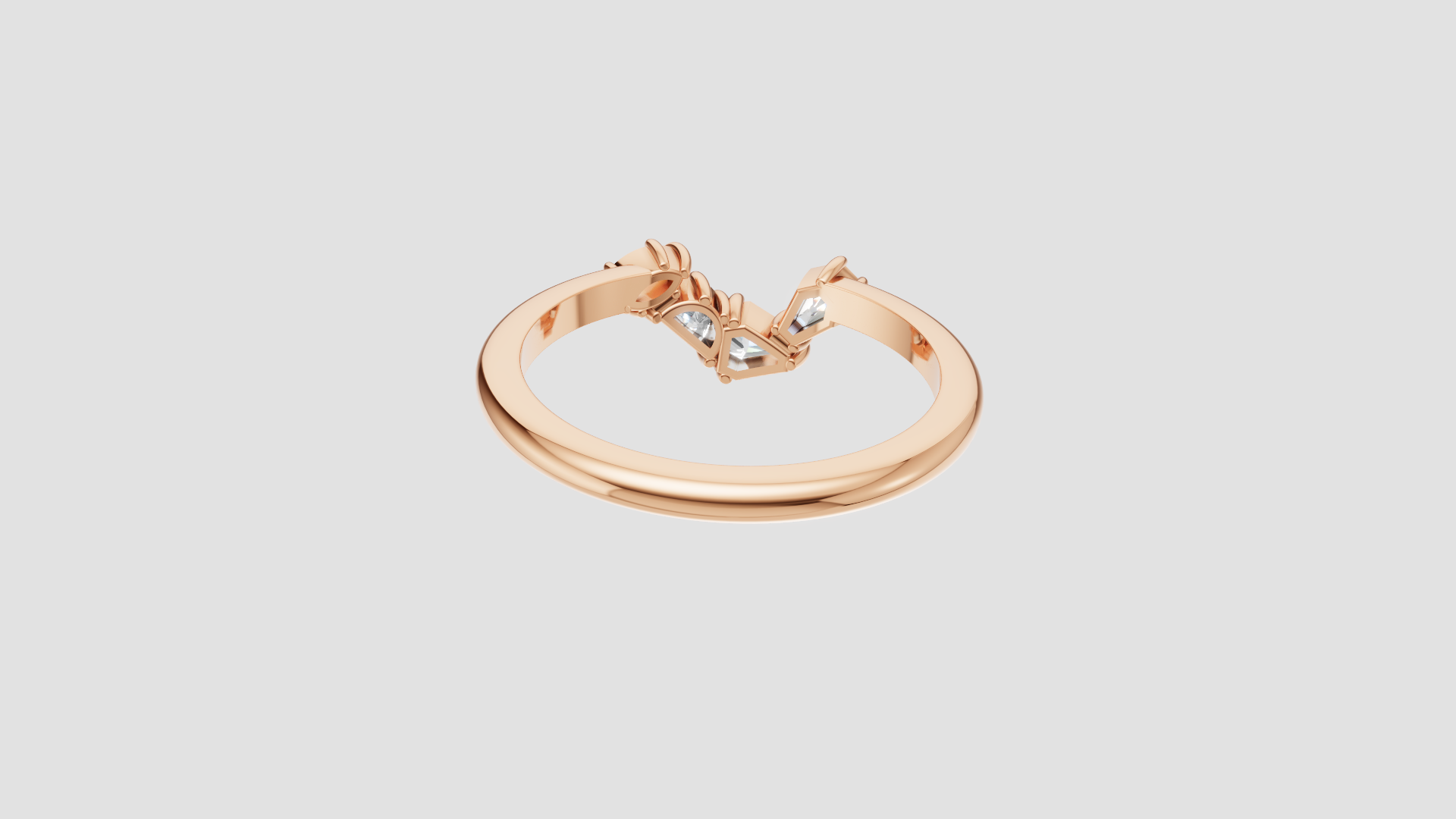 🌟 Trinity Glow – Three Stone Marquise Diamond Ring | DS IMPEX Signature