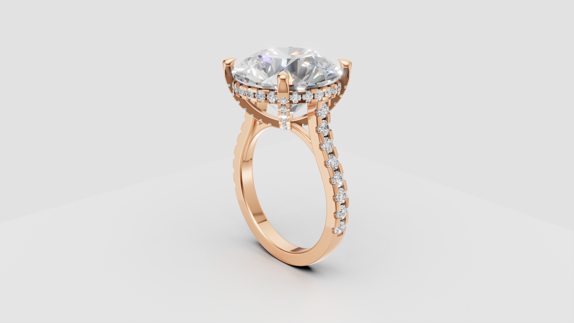 ✨ Eternal Spark – Round Brilliant Solitaire Ring | DS IMPEX Signature