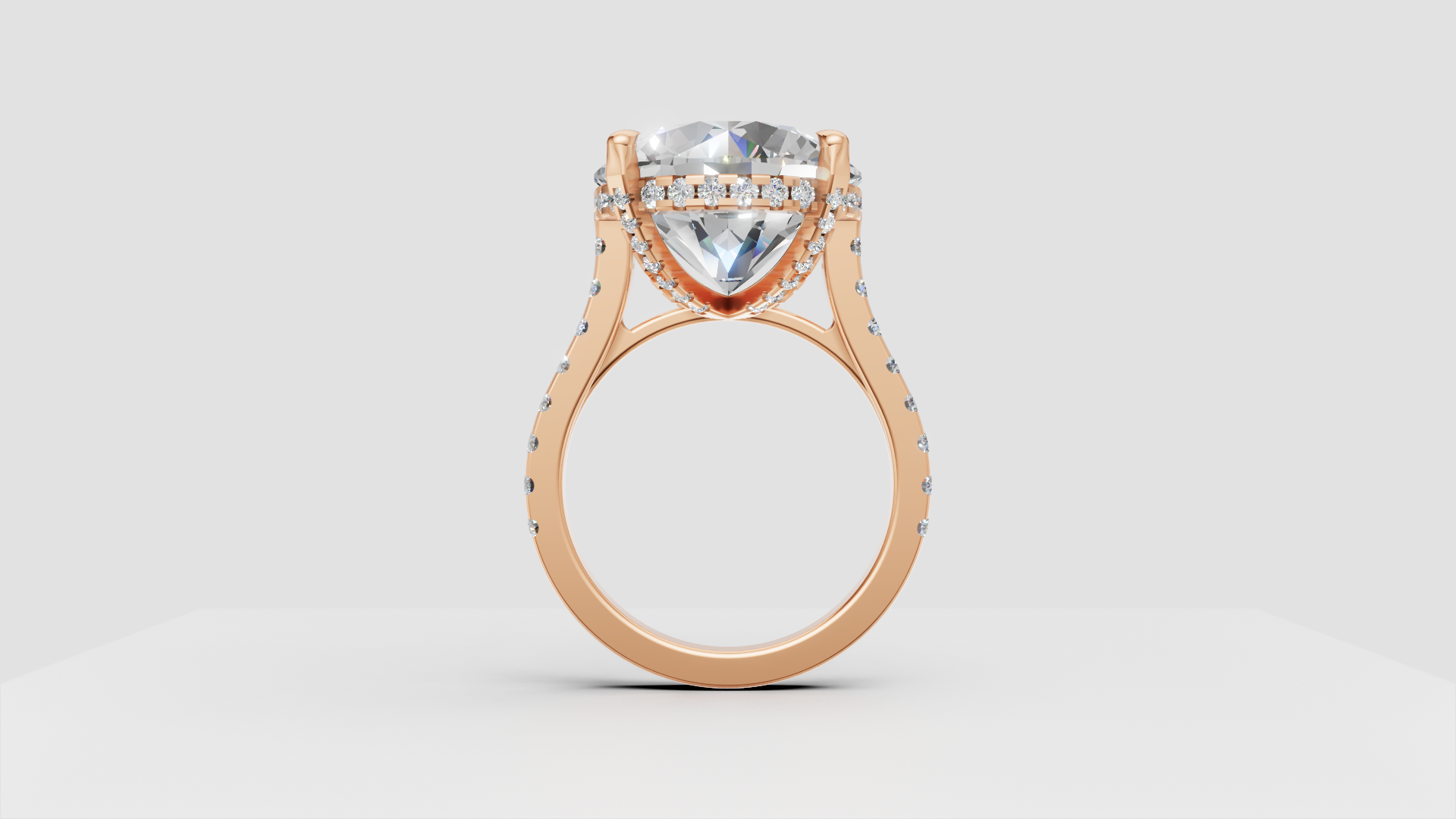 ✨ Eternal Spark – Round Brilliant Solitaire Ring | DS IMPEX Signature