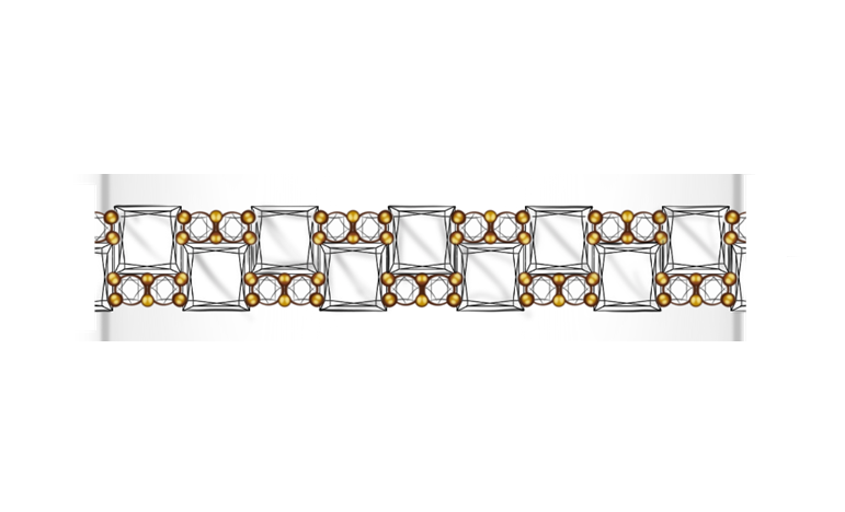 ✨ Princess-Cut Diamond Band Ring – Elegant 14K Gold | DS IMPEX