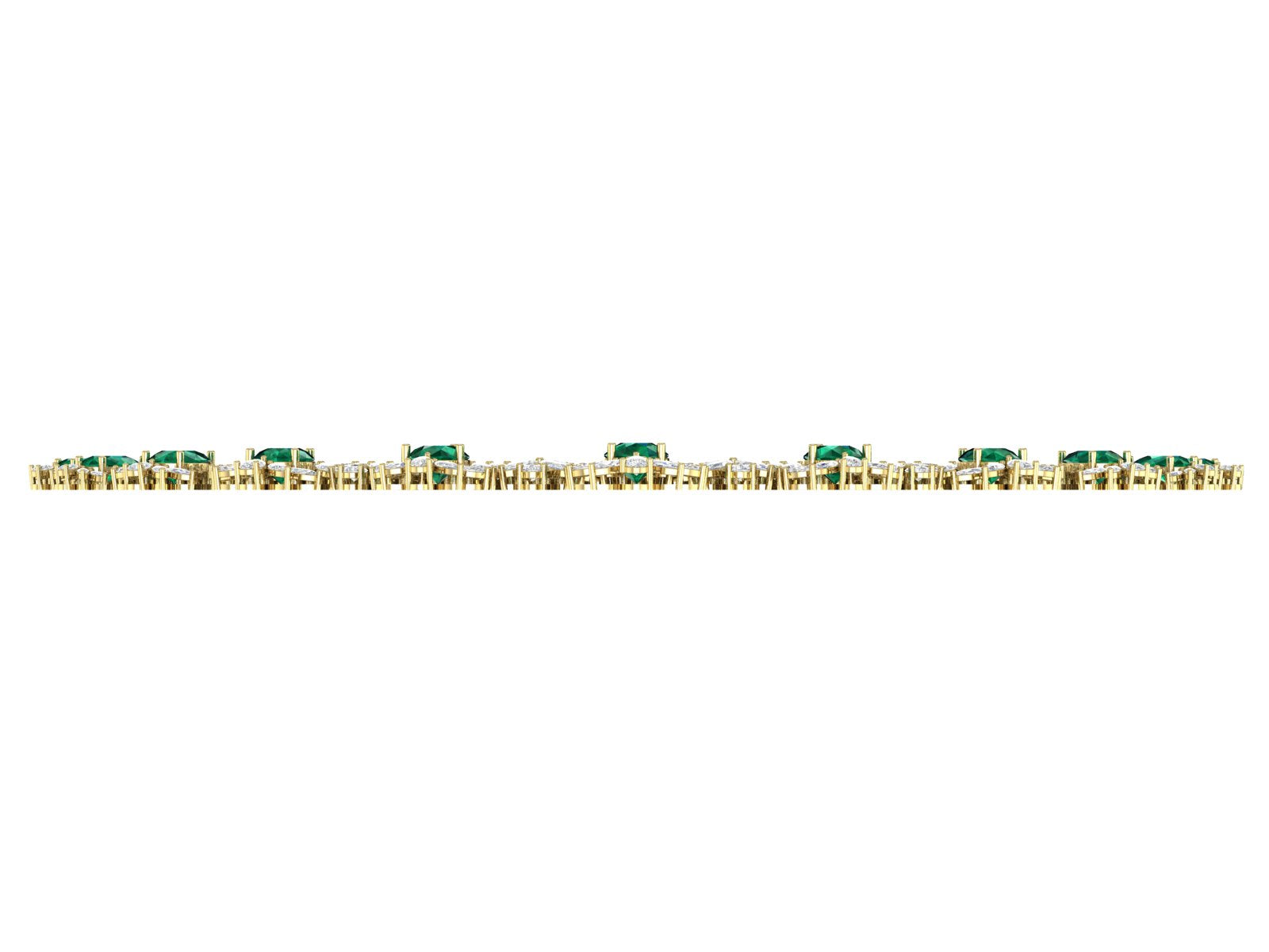 ✨ Royal Heritage – Diamond Chandelier Necklace | DS IMPEX