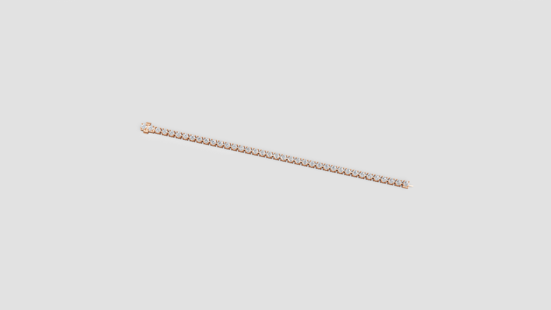 Classic Diamond Tennis Bracelet | 18K Gold | DS IMPEX