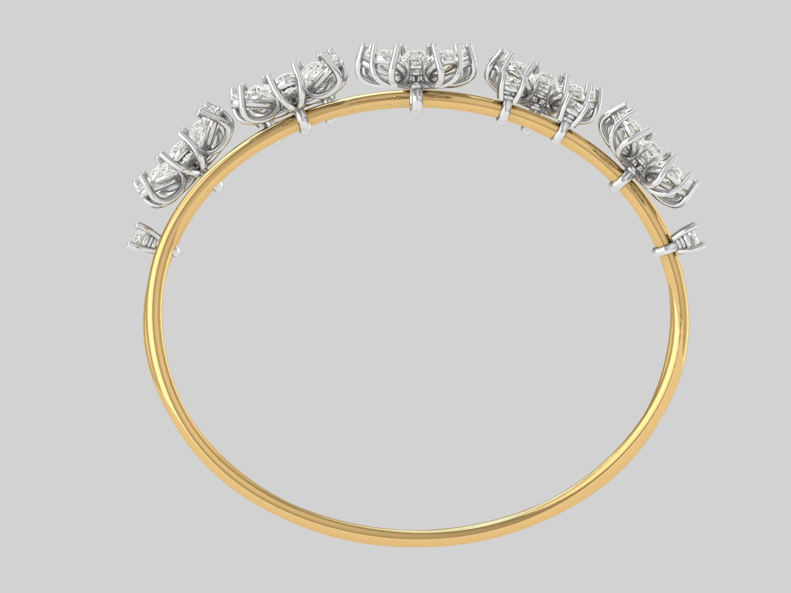Elegant Leaf & Teardrop Diamond Earrings – Statement Luxury Jewelry