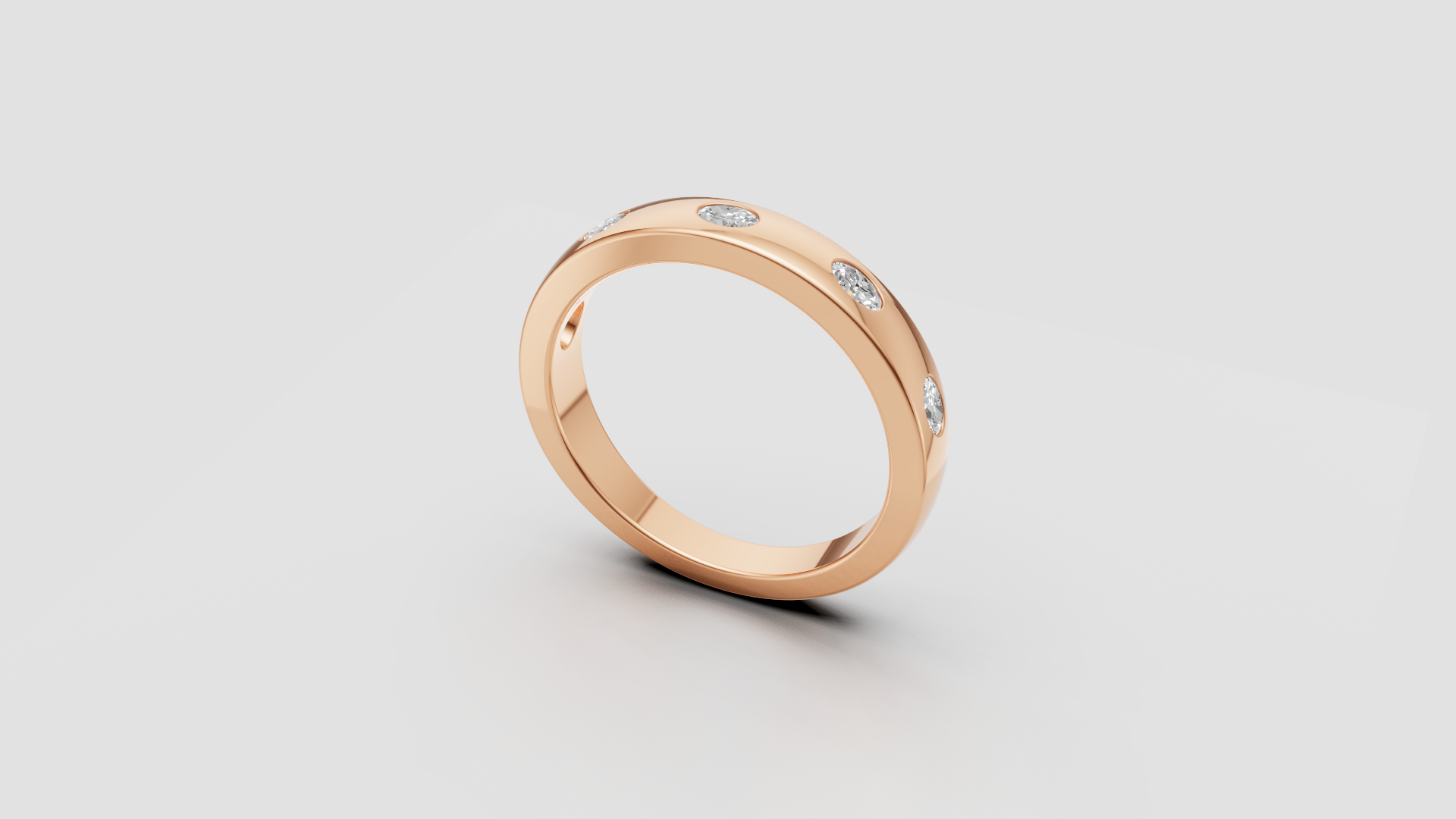 Eternal Spark – Diamond Band Ring | DS IMPEX Signature