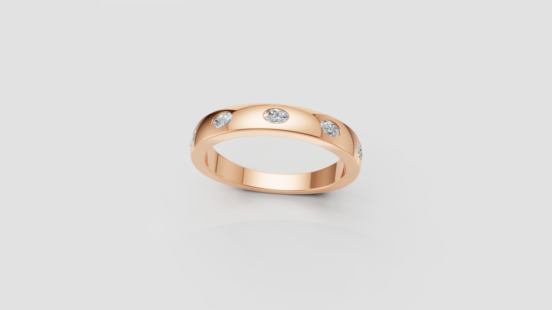 Eternal Spark – Diamond Band Ring | DS IMPEX Signature