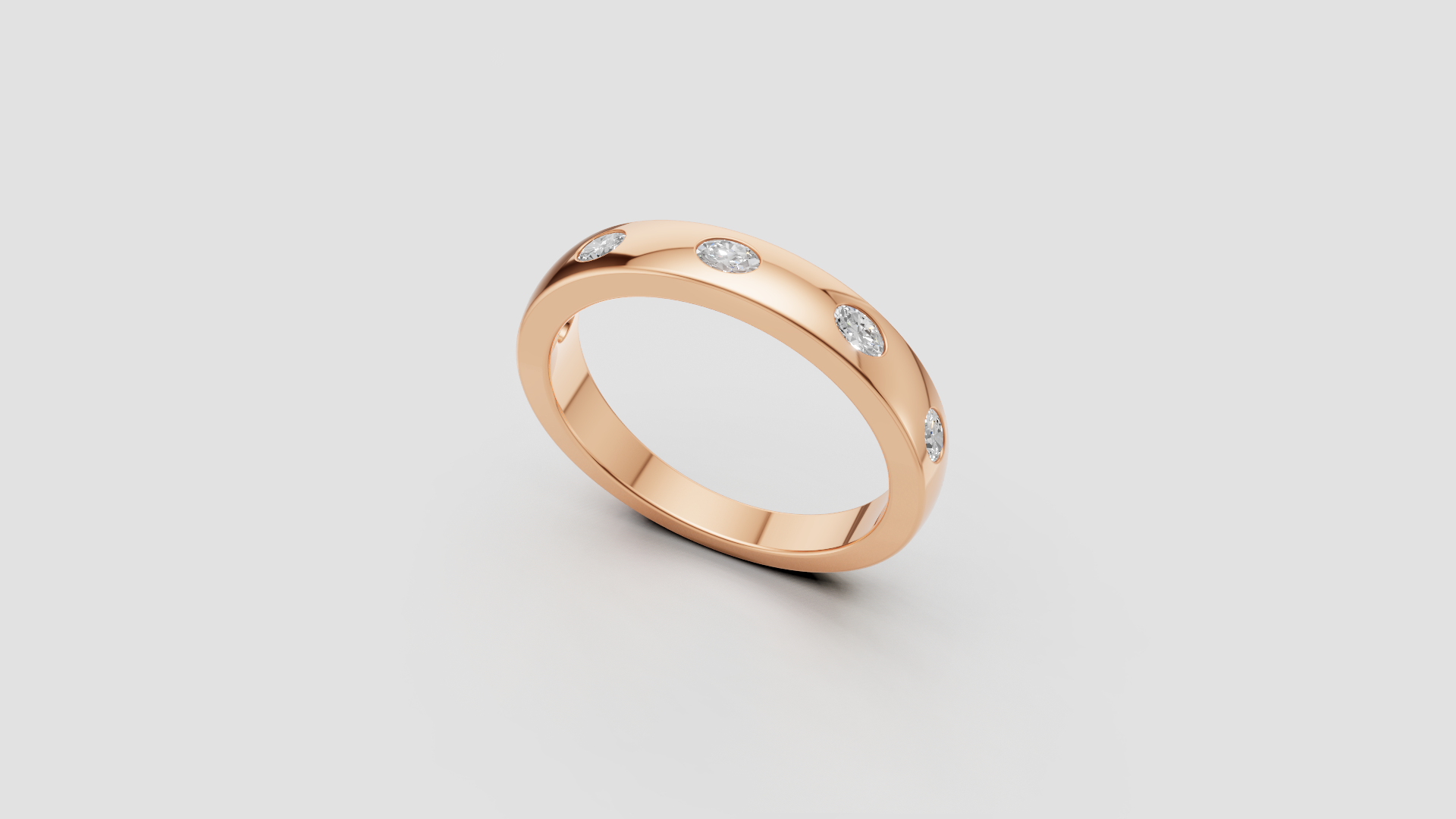 Eternal Spark – Diamond Band Ring | DS IMPEX Signature