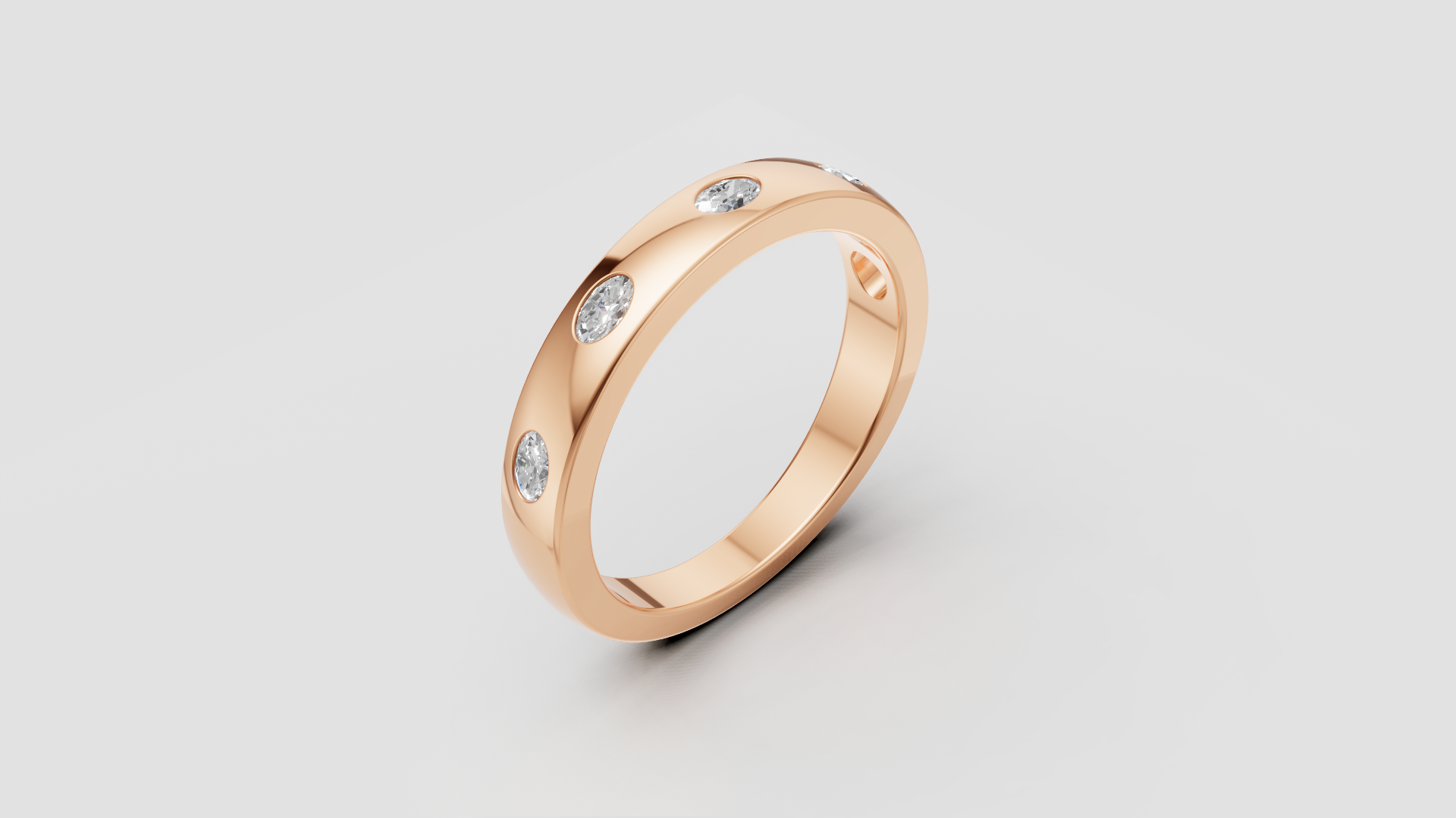 Eternal Spark – Diamond Band Ring | DS IMPEX Signature