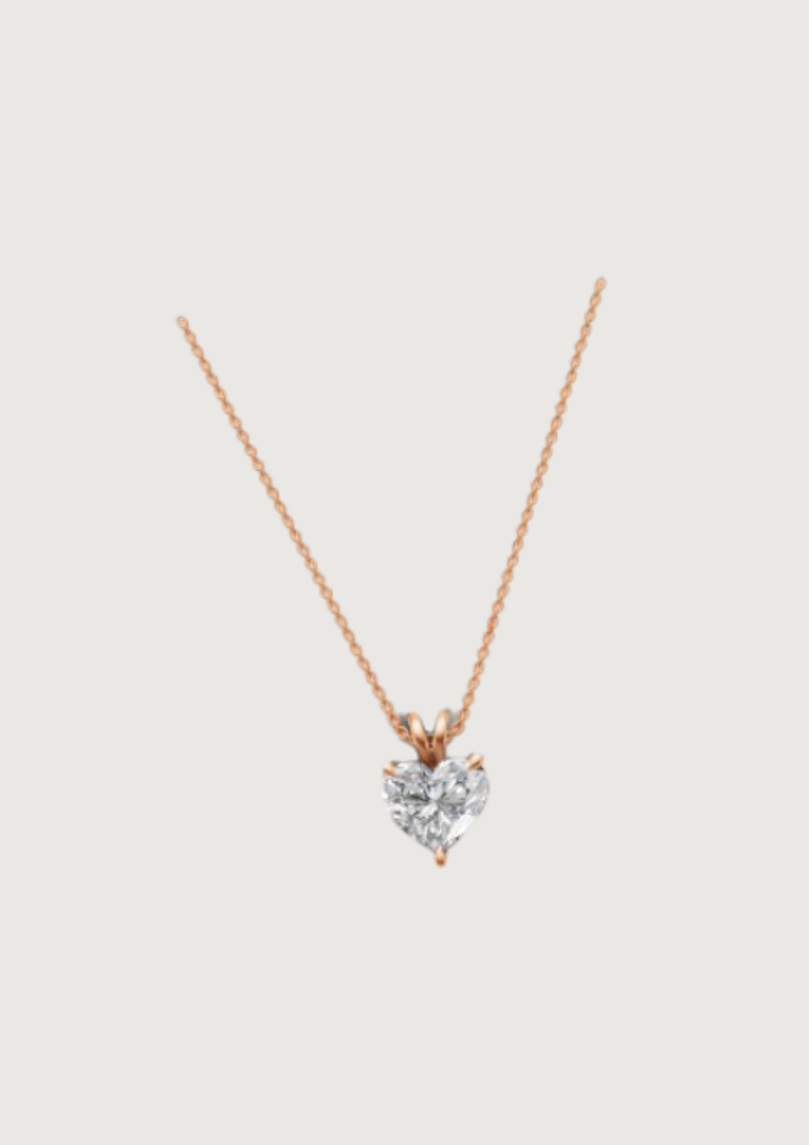 Amora Heart Diamond Pendant – A Symbol of Pure Love