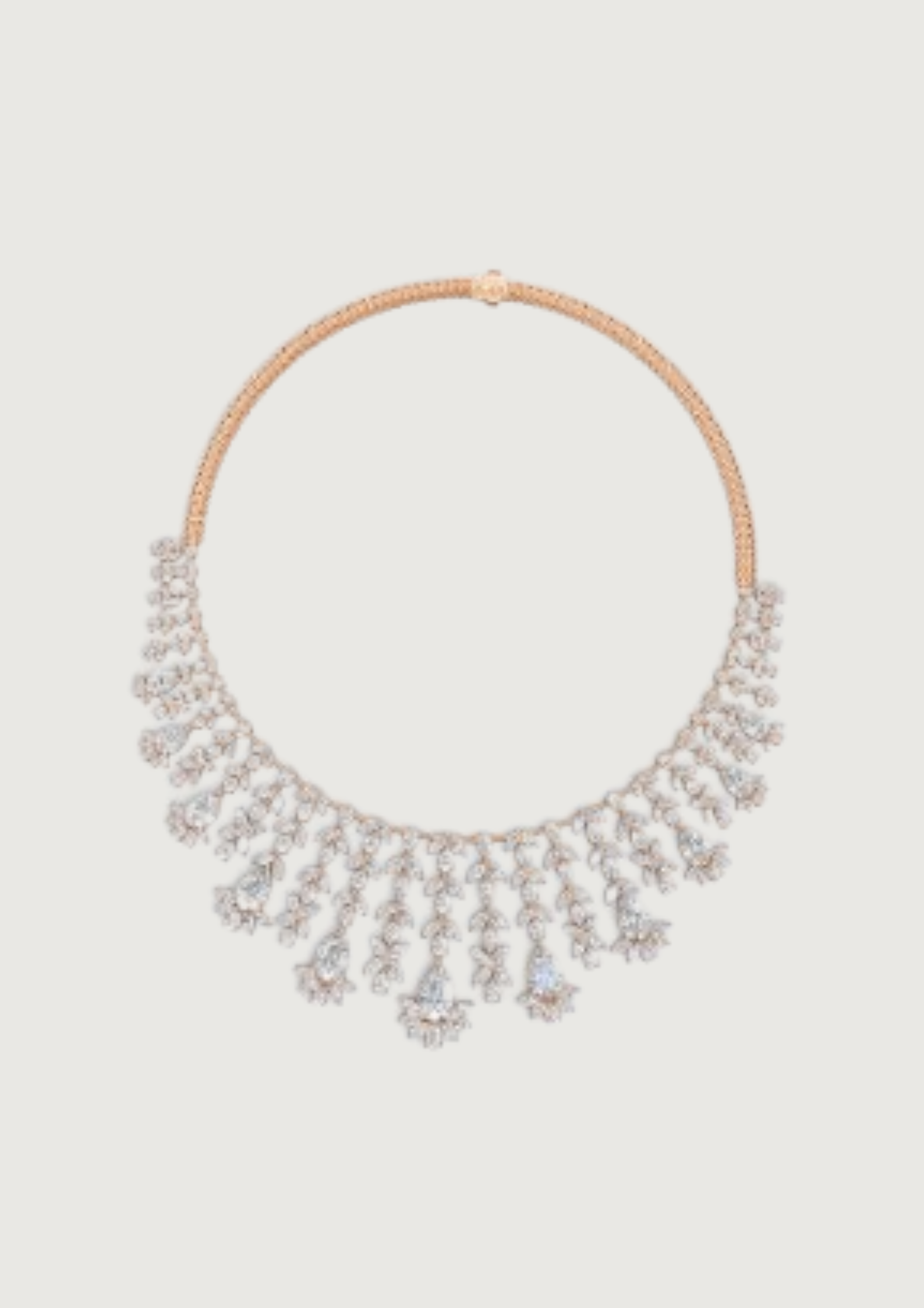 ✨ Royal Heritage – Diamond Chandelier Necklace | DS IMPEX