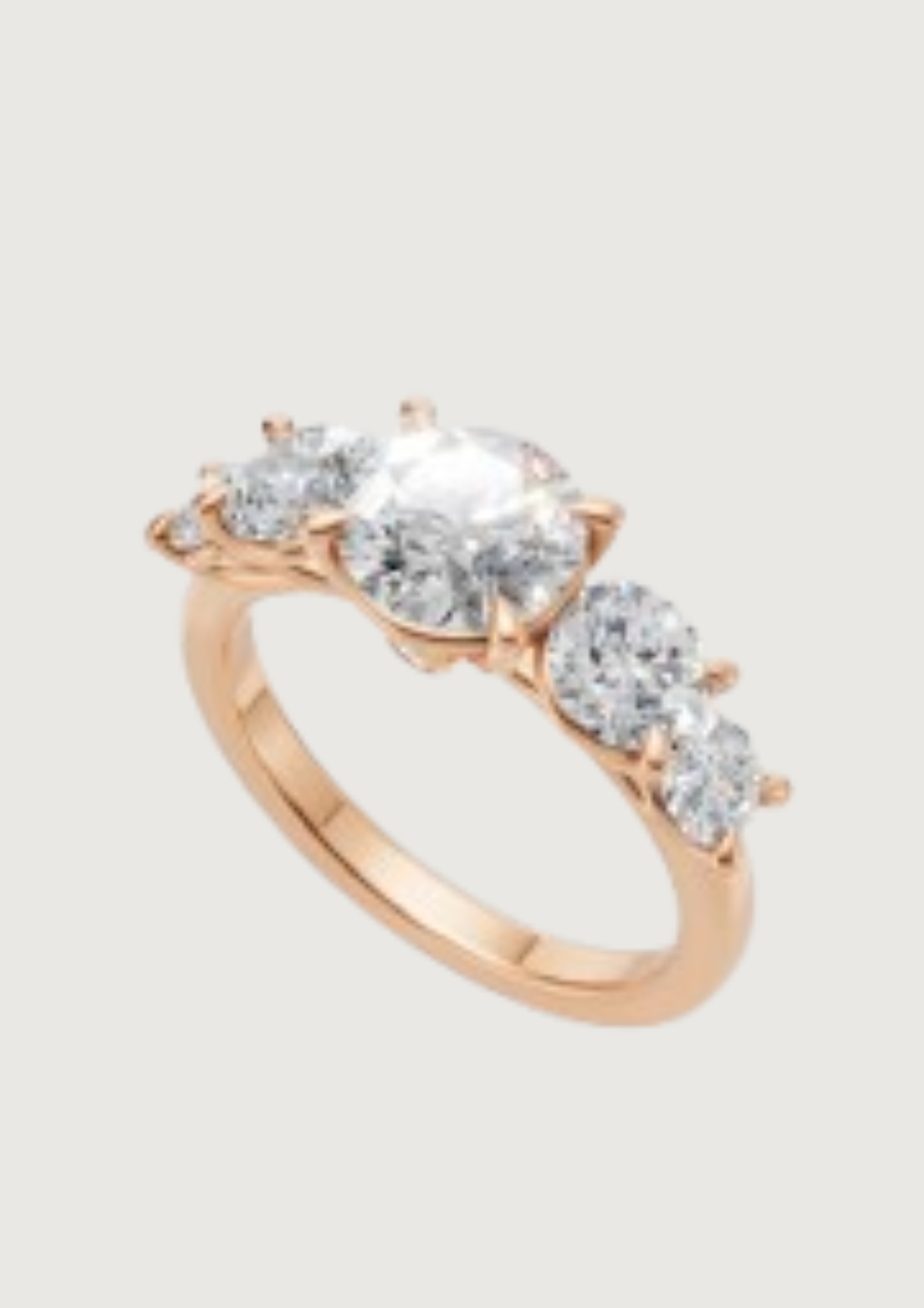 🌹 Radiant Quartet – Four-Stone Diamond Ring | DS IMPEX Signature