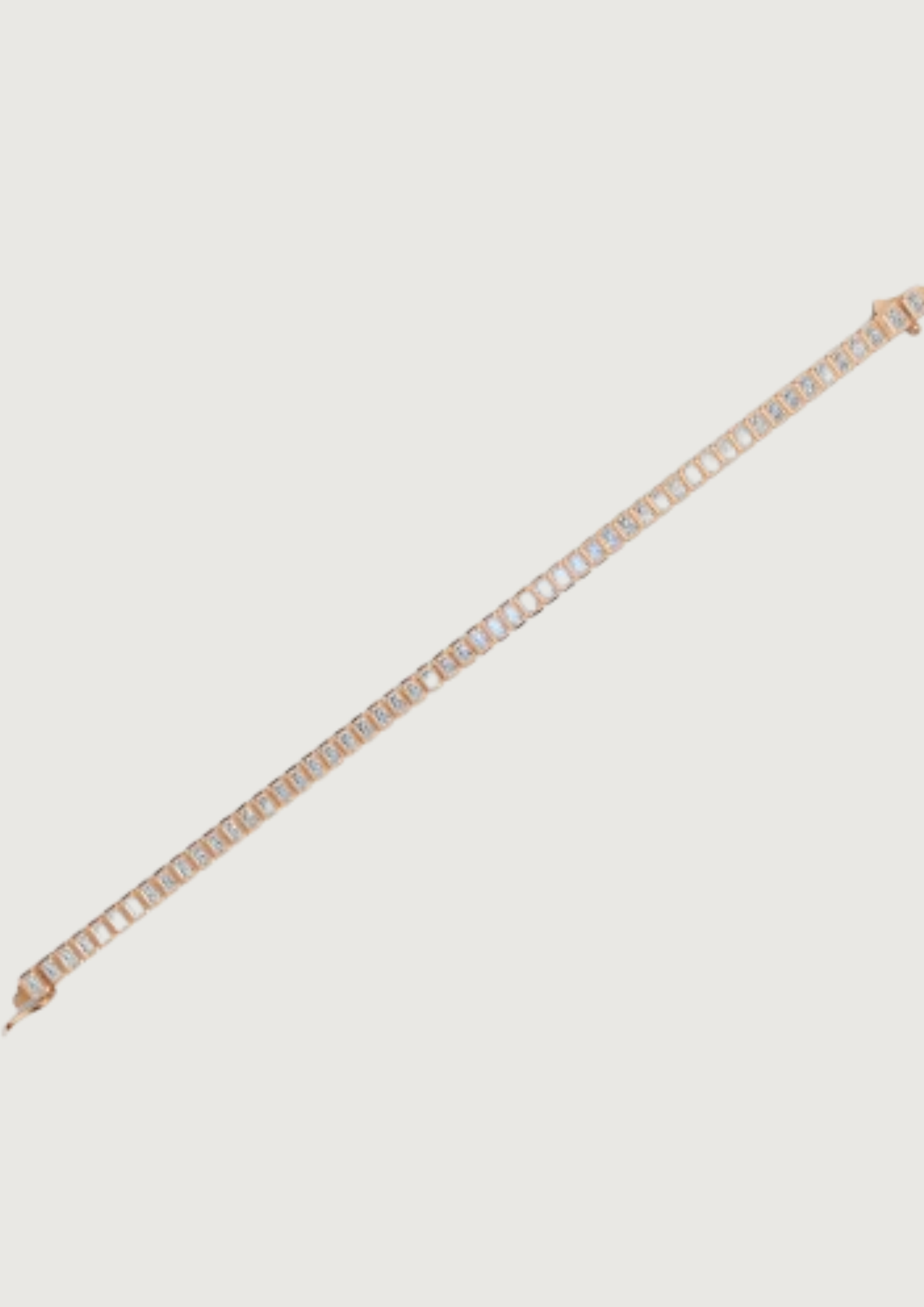 Princess Cut Diamond Tennis Bracelet | 18K Gold | DS IMPEX