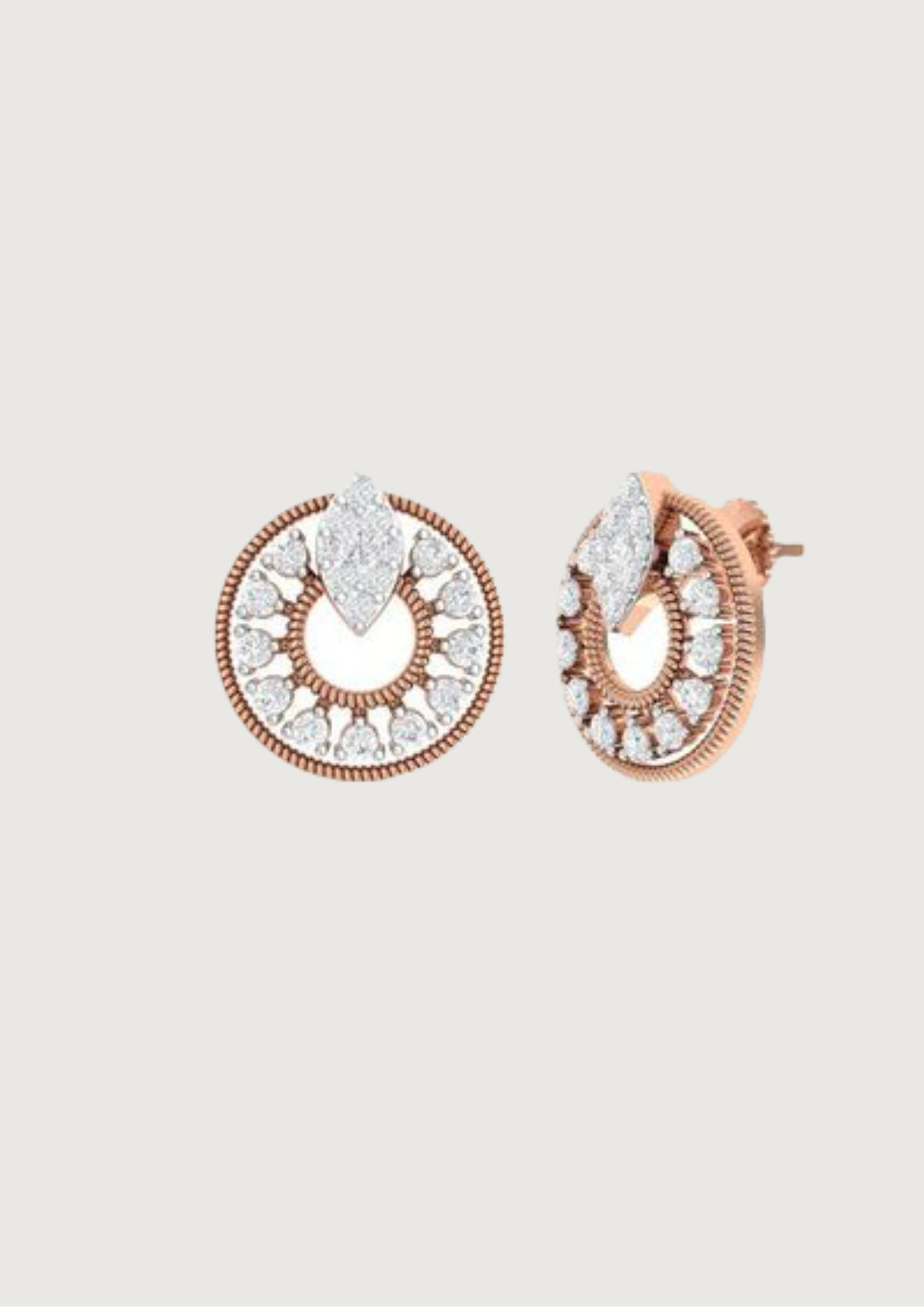Marquise Crown Halo Earrings – Where Modern Glamour Meets Regal Grace