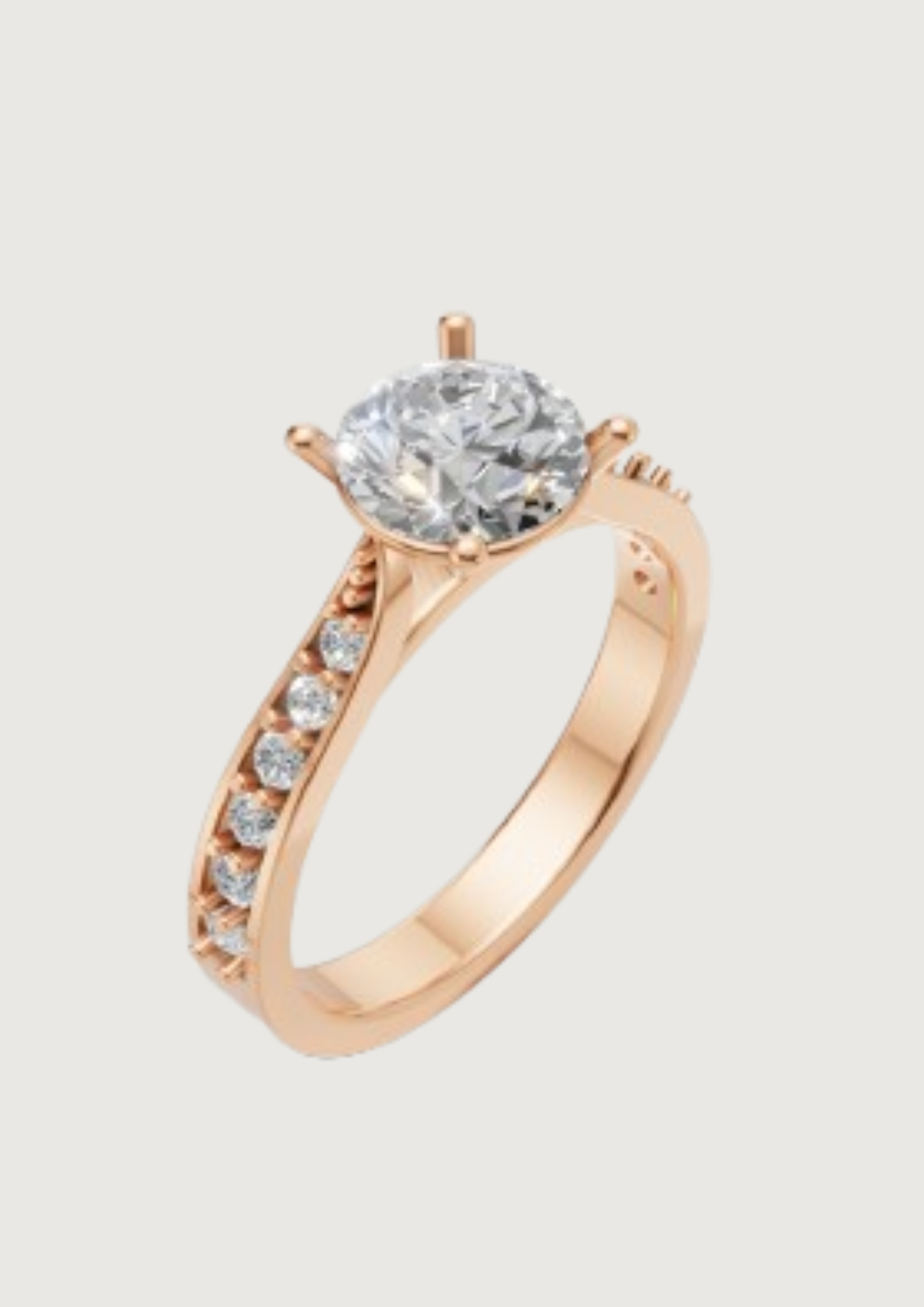 💍 Solitaire Brilliance – Diamond Engagement Ring | DS IMPEX Exclusive