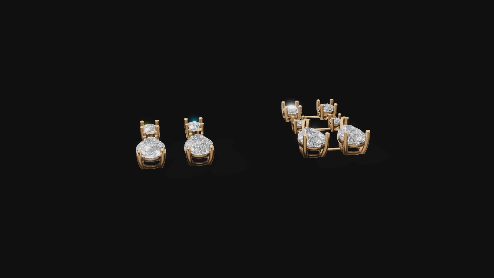 Classic Pear Drop Diamond Earrings – Timeless Elegance in Every Drop