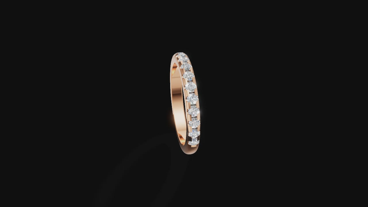 💎 Eternal Spark – Diamond Eternity Band | DS IMPEX Signature