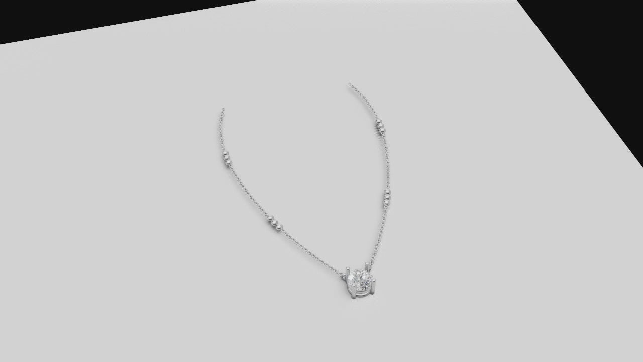 Saanvi – Solitaire Mangalsutra Necklace in Gold