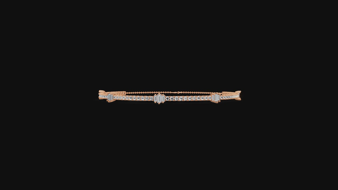 Eternal Grace – Diamond Necklace | 14K Gold | DS IMPEX Exclusive